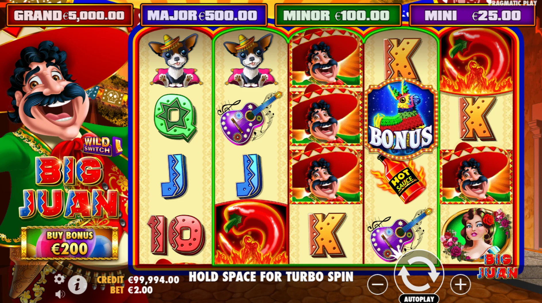 Jugar en Línea Big Juan Jugar en Línea Big Juan