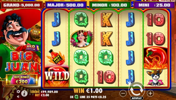Juego en Línea Big Juan